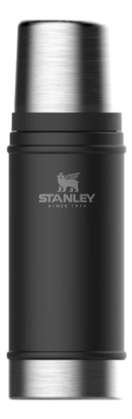Termo Stanley Classic Negro 591ml Tapón Cebador - Sas 0