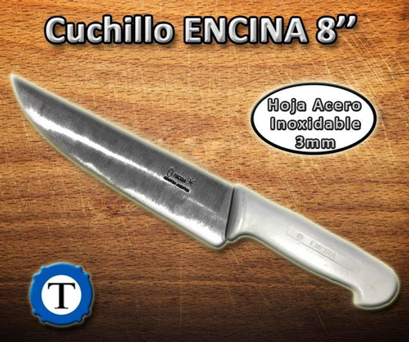 Cuchillo Carnicero  8  Encina Acero Inoxidable 1