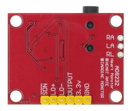 Monitor Ritmo Cardíaco Ad8232 Sensor Ecg Arduino 1