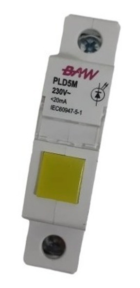 Ojo De Buey Led Riel Din Digital 230v Alterna Baw Pld5m 1