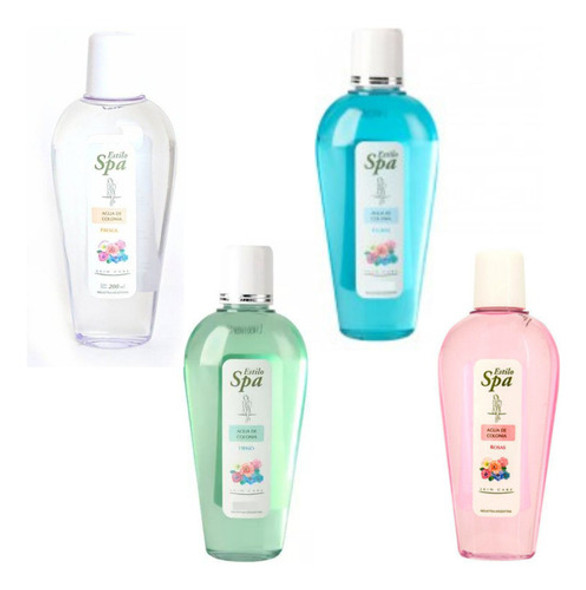 Spa Colonia 200ml Heno, Floral, Rosas, Hierbas, Fresca 0 Spa Colonia 200ml Heno, Floral, Rosas, Hierbas, Fresca 0