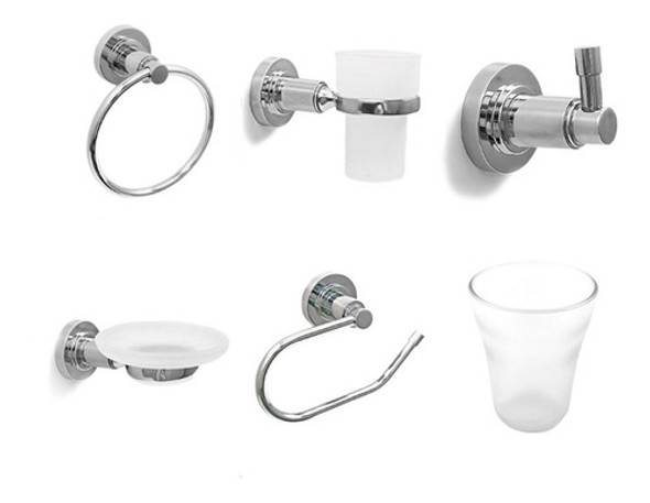 Kit De Accesorios Para Baño Chiara 6 Piezas Delta Cromo 0
