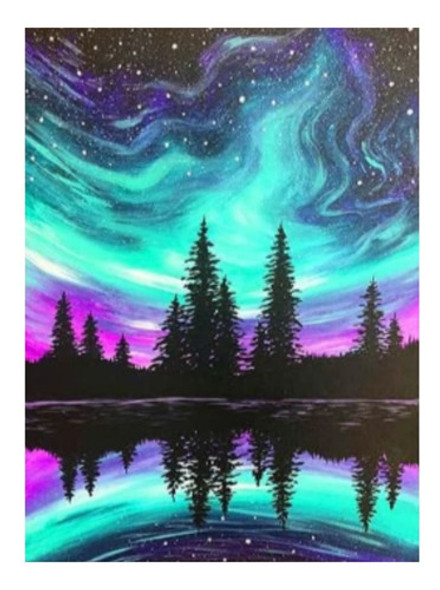 Kit De Pintura Diamantes Diamond Painting Paisaje Modelo 36 0