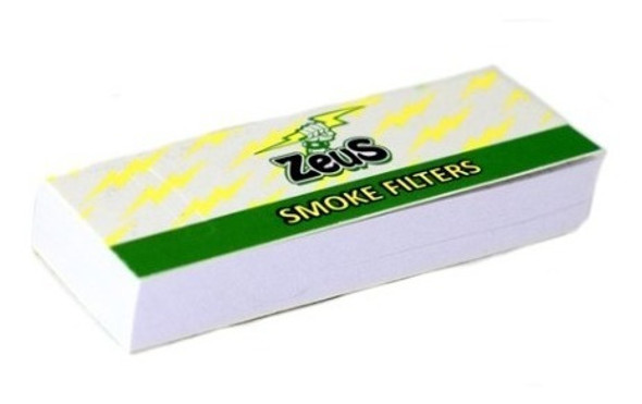 Tips Zeus King Filtros Cartón Smoke Filters Valhalla Grow 0