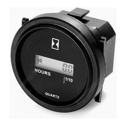 Cuenta Horas Electrico Digital (horimetro) 12-24v Diam: 52mm 0