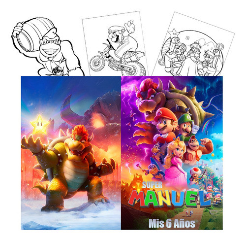 30 Libros Pintar Colorear 15x20 Cm Souvenirs Personalizados 1