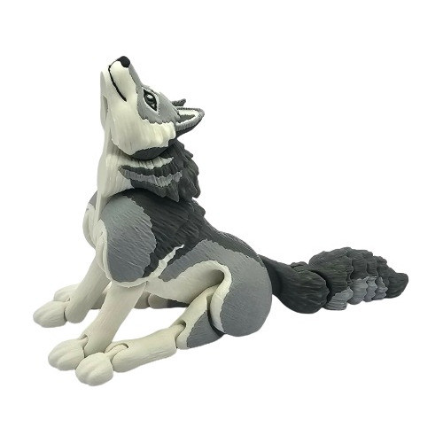 Lobo - Animal Articulado Flexible 1