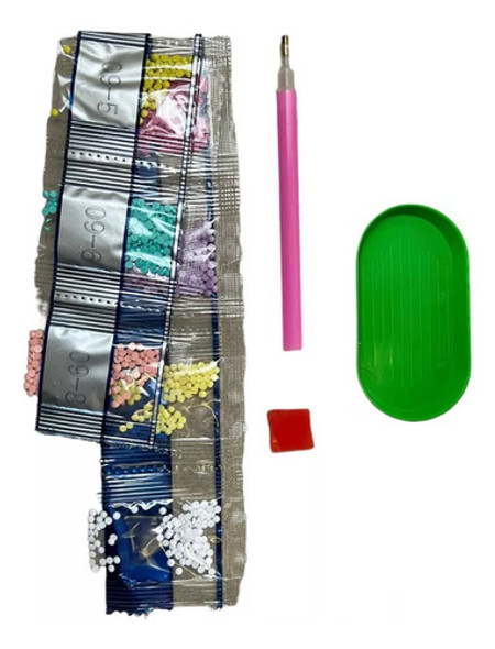 Kit Pintura Diamante Decorar Incluye 2 Pulseras Mod9 1