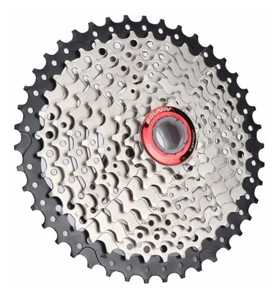 Bolany 9 Speed Cassette Mtb Cassette Silver/black 11-42t 1