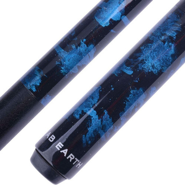 Taco De Billar De Madera Arce Pintado A Mano - 18 Onzas Azul 0