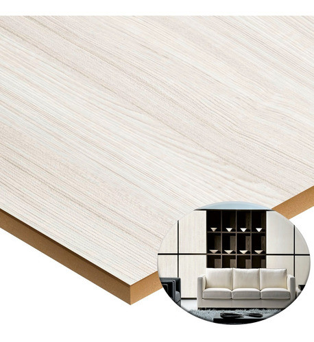 Placa Madera Melamina Mdf 18 Mm 275 X 183 Mm Teka Artico 0
