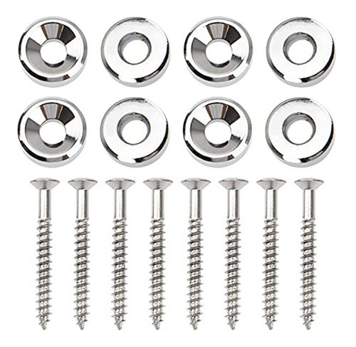 8pcs Yootones Bujes De Unión De Cuello De Guitarra Virolas Y 0