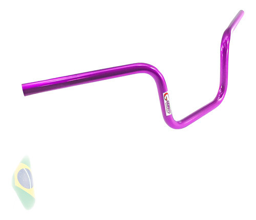 Manillar De Aluminio Alto Tipo Gs Rosado - Mundomotos.uy 1