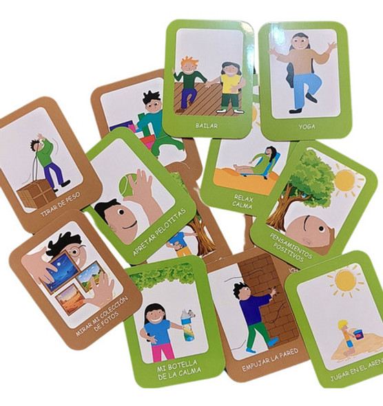 Cartas De Autorregulacion Tranquilamente Yo Pictogramas 0