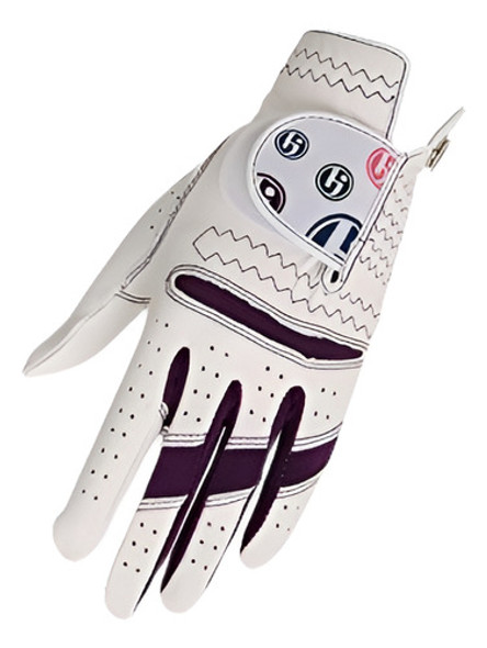 Guantes De Golf Hj Glove Purple Daisy, Grandes, Mano Derecha 0