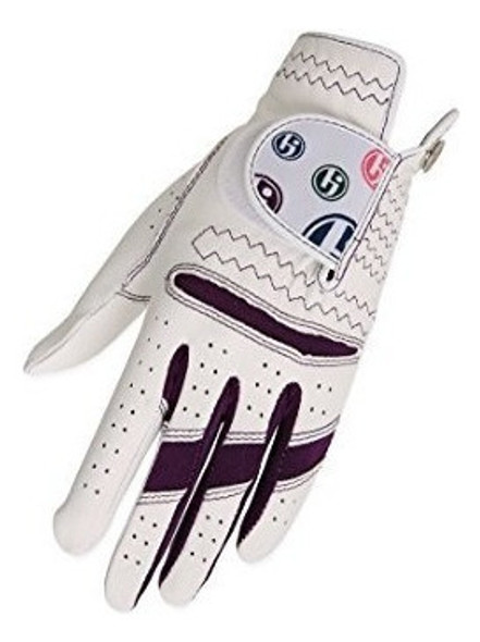 Guantes De Golf Hj Glove Purple Daisy, Grandes, Mano Derecha 1