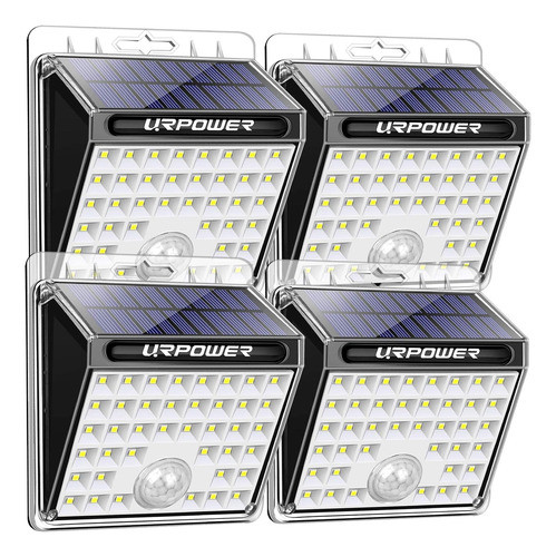 Urpower Luces Solares 8 Led Inalámbrico Sensor De Movimiento 0