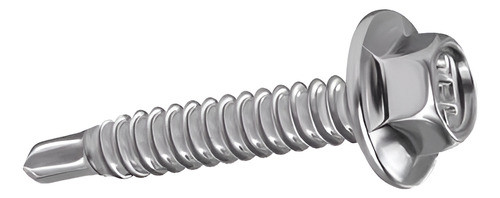 Tornillo Autoperforante Hexagonal Pta Mecha 12 X 3/4 100 U 0