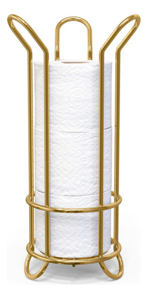 Soporte Organizador Para 3 Rollos De Papel Higienico 0