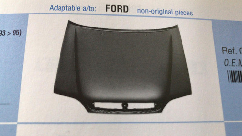Capot Chapa Ford Escort 92-95 0