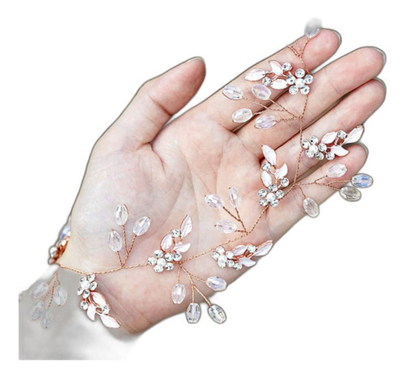 Unicra Leaf Wedding Hair Vine Flower Pieza De Pelo Nupcial C 0