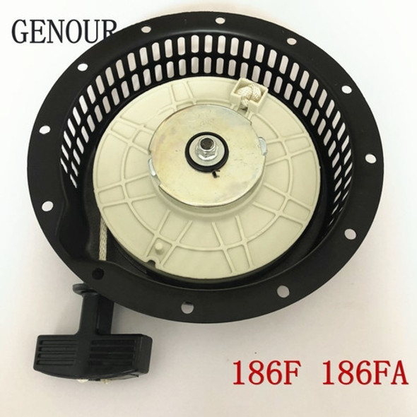 Conjunto Tapa Arranque Diesel 186f Gamma Niwa Kipor 9 10hp 1