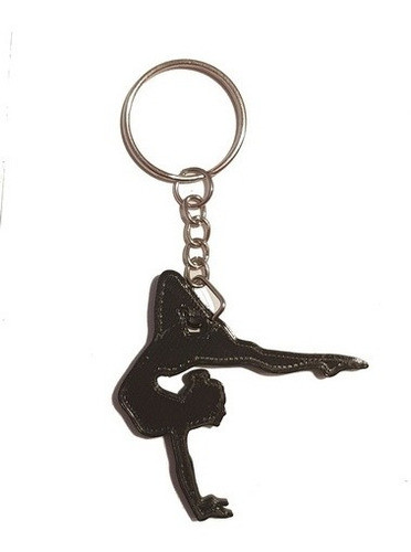 10 Llaveros Gimnasta Souvenir Gimnasia Artistica Silueta 3d 0