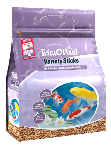 Alimento Peces Tetra Pond Variety Blend 1020 Gr Goldfish Koi 0