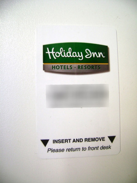 Tarjeta Llave Hotel Holiday Inn Eeuu Usa Coleccion Boedo 0