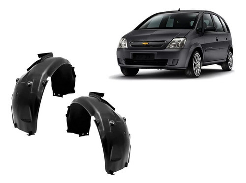 Juego Kit Pasaruedas Delanteros Plasticos Chevrolet Meriva 0