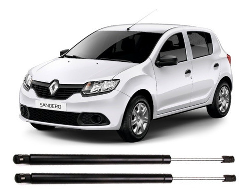 Kit X2 Amortiguadores Porton Baul Trasero Renault Sandero 0