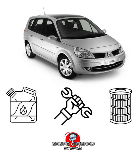 Cambio De Aceite Elf 900 Y Filtro Renault Scenic 1.5 Dci 0