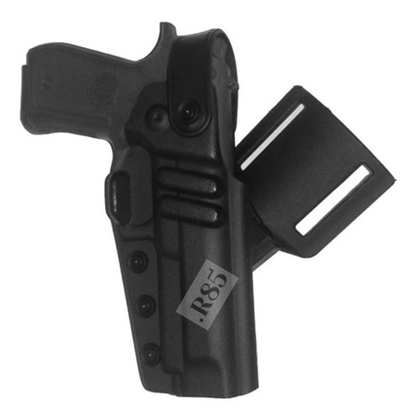 Funda Pistolera Bersa Tpr 9 Táctica Externa Rotativa Kydex 0