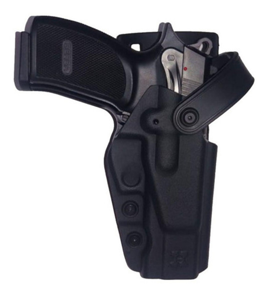 Funda Pistolera Bersa Tpr 9 Táctica Externa Rotativa Kydex 1