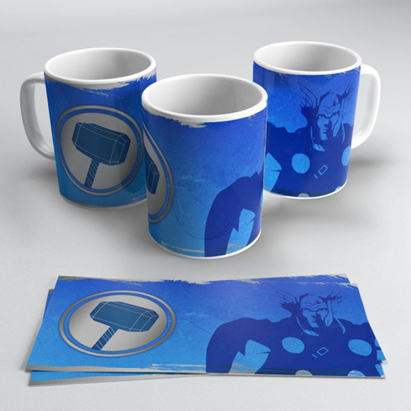 Taza Plastica Sublimada Superheroes #511 0