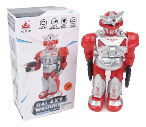 Robot Galaxy Warrior Luz Sonido Movimiento Ploppy.6 367046 0