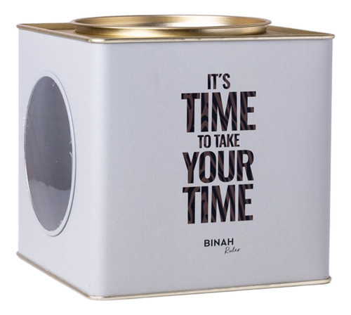 Lata Cookies Con Visor It´s Time 0