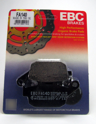 Pastilla Freno Trasera Ebc Fa140 Zontes V 310 1