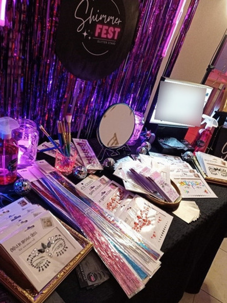 Hot Sale Stand De Glitter / Glitter Bar Eventos Fiestas 15 0