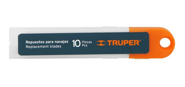 Caja 10 Hojas P/ Trincheta Truper 18mm - Ferreteria Capurro 1 Caja 10 Hojas P/ Trincheta Truper 18mm - Ferreteria Capurro 1