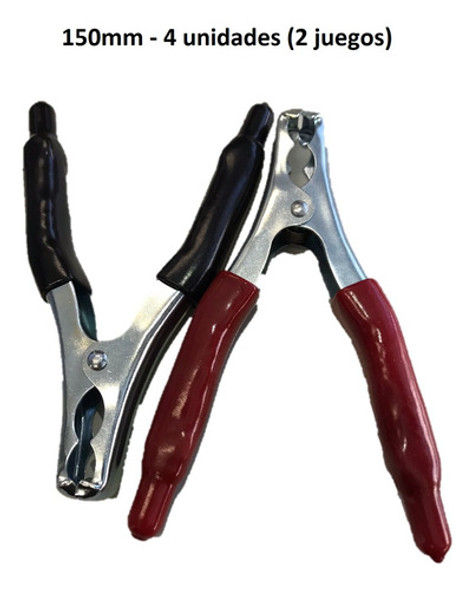 Clip Para Puente Batería Aislado De 70 Ampers Juego X 4 1