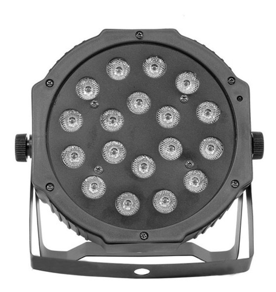 Luz Led Tecshow Cosmo 18 De 18 Leds Rgb De 1w Efectos Cuo 0