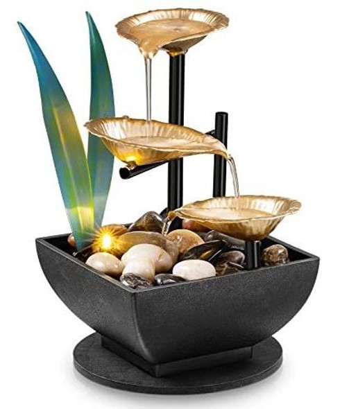 Fuente De Sobremesa Escritorio 3 Niveles Relajación Cascada 0 Fuente De Sobremesa Escritorio 3 Niveles Relajación Cascada 0