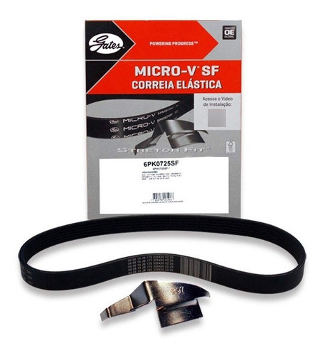 Correa Alternador Gm Chevrolet Dir. Hidraulica Prisma Onix 0