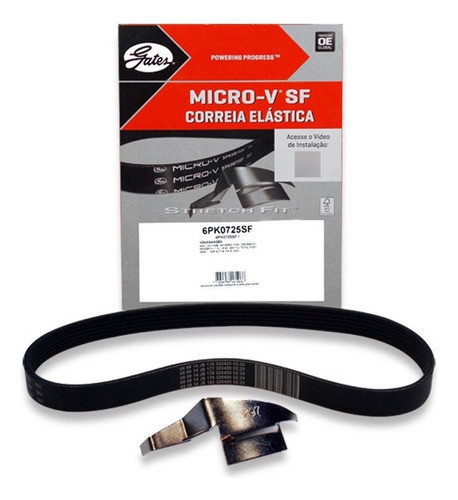 Correa Alternador Gm Chevrolet Dir. Hidraulica Prisma Onix 0