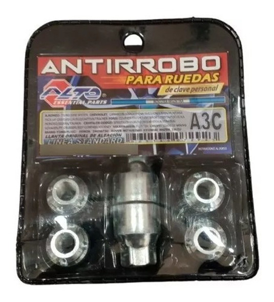 Tuercas Seguridad Llanta De Aleación Chevolet Onix.prisma. 1 Tuercas Seguridad Llanta De Aleación Chevolet Onix.prisma. 1