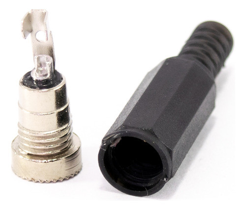 4 Conectores Hembra Dc Fuente 2.1x5x5mm Para Cable 1