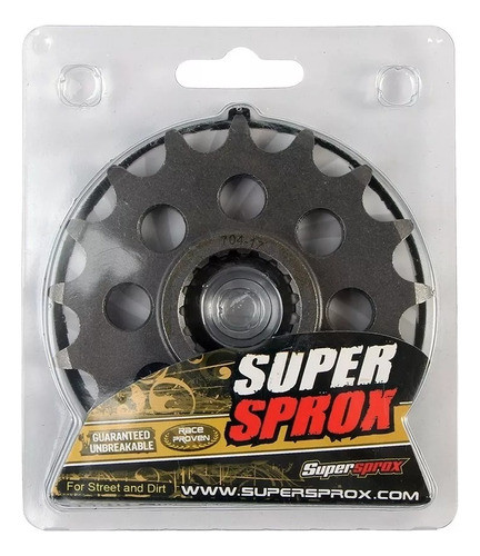 Piñon Acero Supersprox 704 Negro 17t-525 Bmw Gs 650-700-800 0