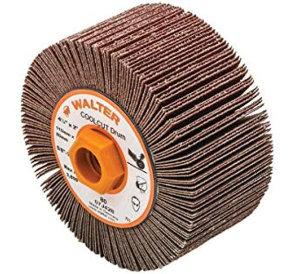 Walter Coolcut Tambor Abrasivo De Aleta De Acabado Lineal 38 0