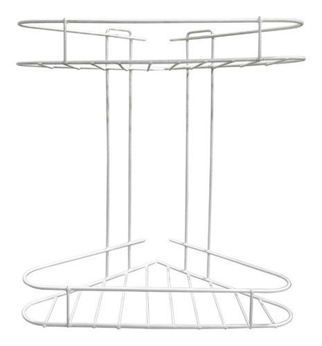 Esquinero Organizador Repisa Ducha 2 Estantes Baño 1